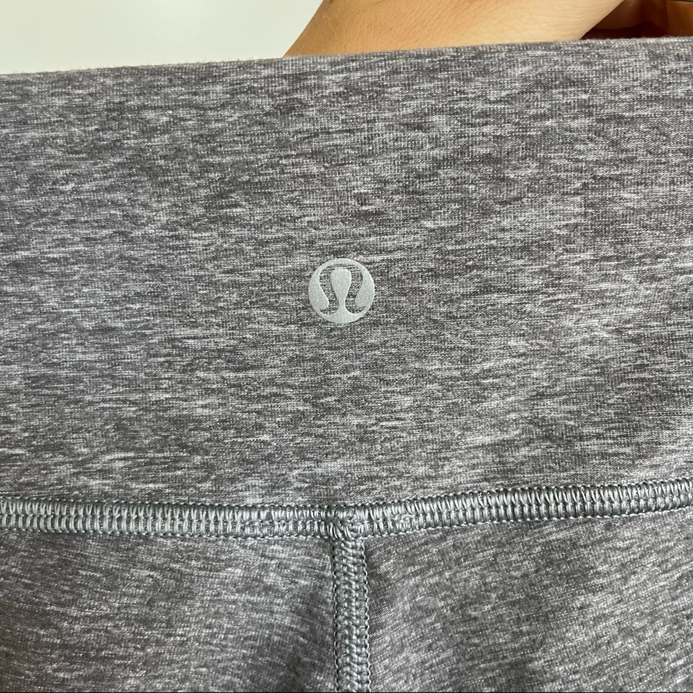 Lululemon Grey “19 Crop Leggings